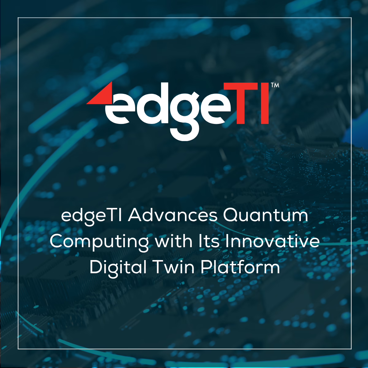 Quantum computing willow enhanced by edgeCore