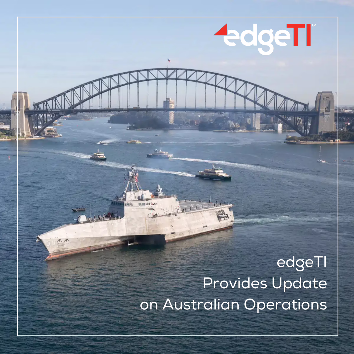 edgeTI Australian operations update